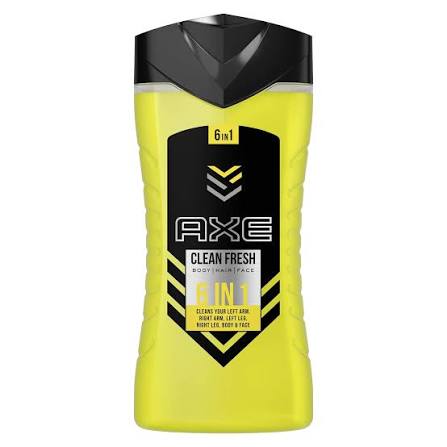 شامپو AXE You Clean Fresh 6-in-1 Shower Gel Total Action 400 ml
