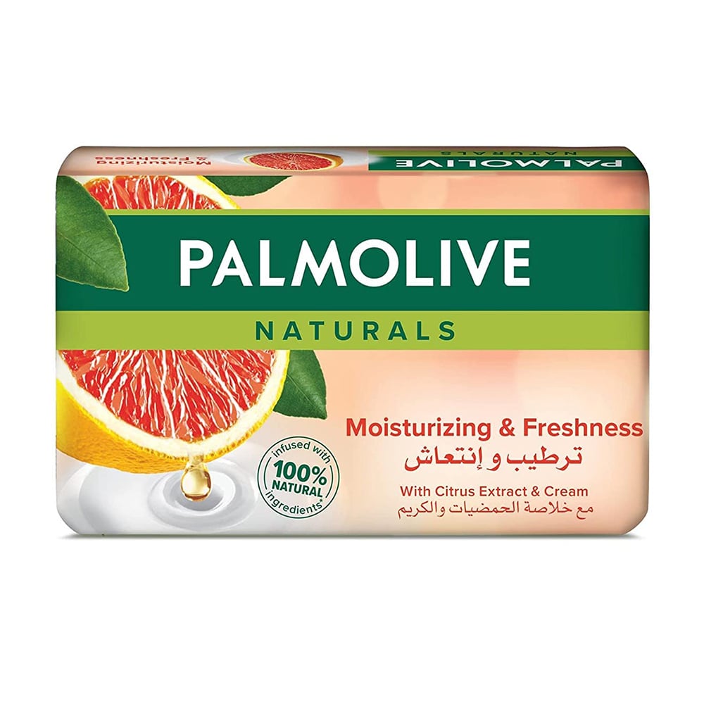 صابون پالمولیو PALMOLIVE اصل عربستان مدل عصاره مرکبات وزن 170 گرم